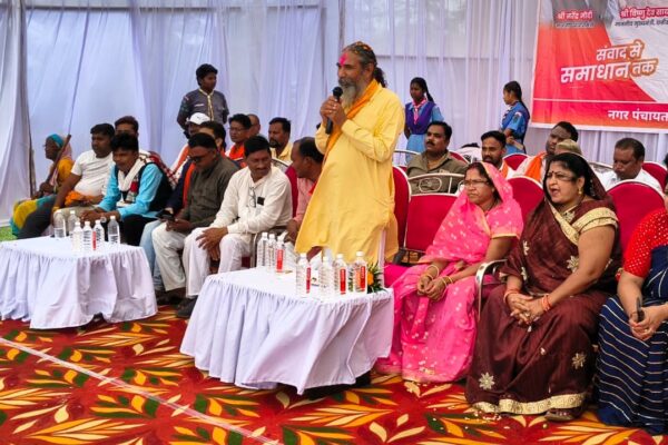 प्रशासन को आम जनता के द्वार तक ले जाने का बहुत ही सराहनीय एवं कारगर प्रयास है सुशासन तिहार: सांसद नाग।